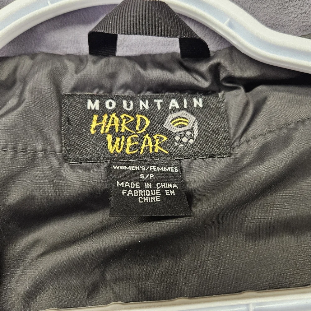 Mountain Hardwear Jacket Wms Small Plum Callisto Full Zip Fleece-Lined Softshell - Picture 8 of 15